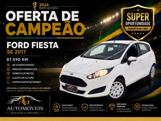 FORD FIESTA 1.6 SE HATCH 16V FLEX 4P MANUAL FORD FIESTA 1.6 SE HATCH 16V FLEX 4P MANUAL